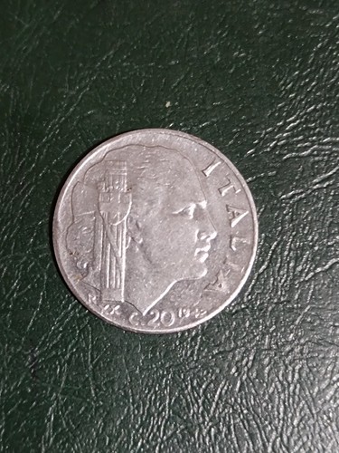 Moneta italia regno 20 - italia,
