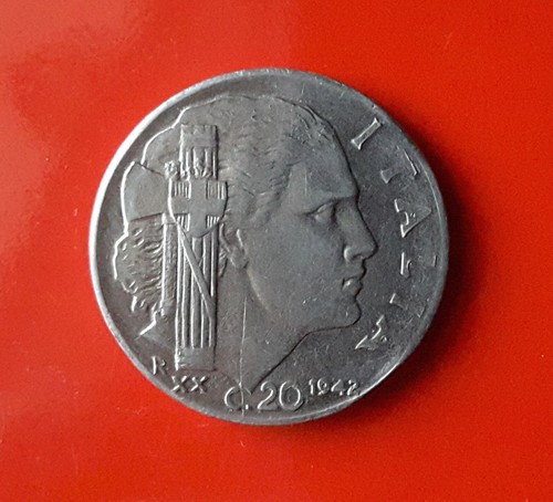 Centesimi 1942 errore - 20,