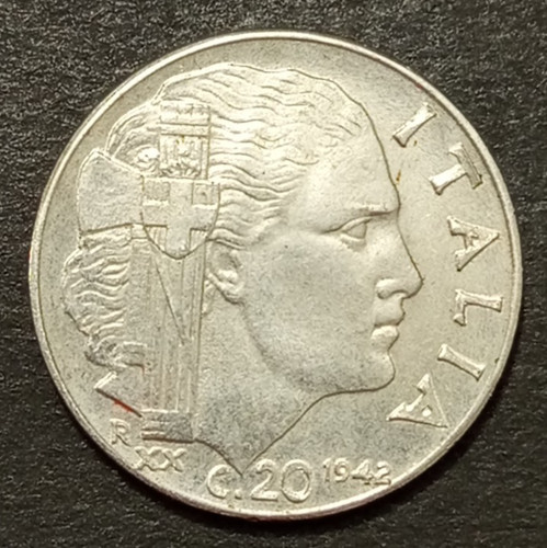 Centesimi impero 1942 fdc - 20,