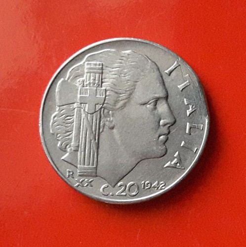 Centesimi 1942 errore - 20,