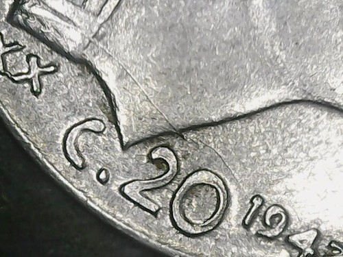 Centesimi 1942 errore - 20,