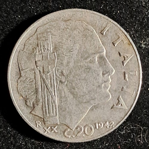 Moneta centesimi del - centesimi, 1942