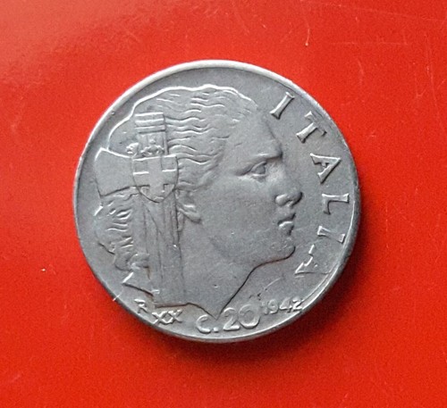 Centesimi 1942 errore - 20,