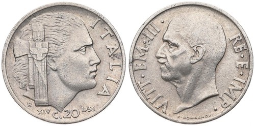 Italia italy 20 centesimi - italy,