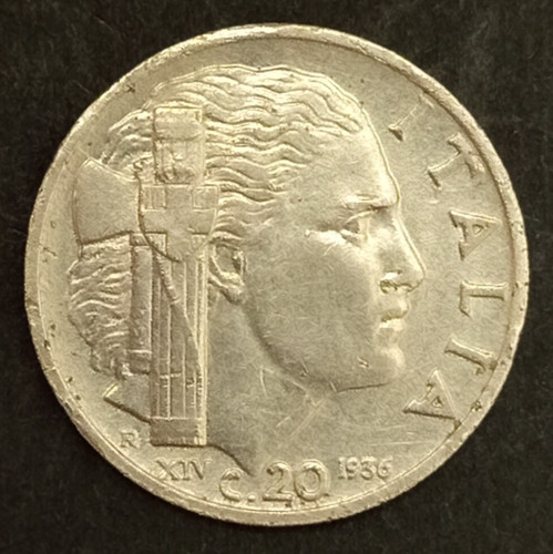 Centesimi lire impero - 20,
