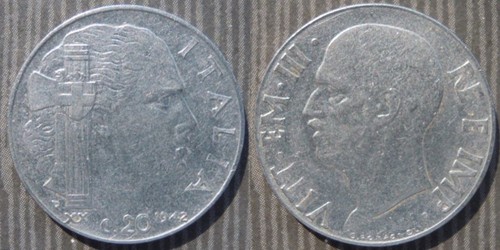 Italy centesimi 1942 - centesimi,